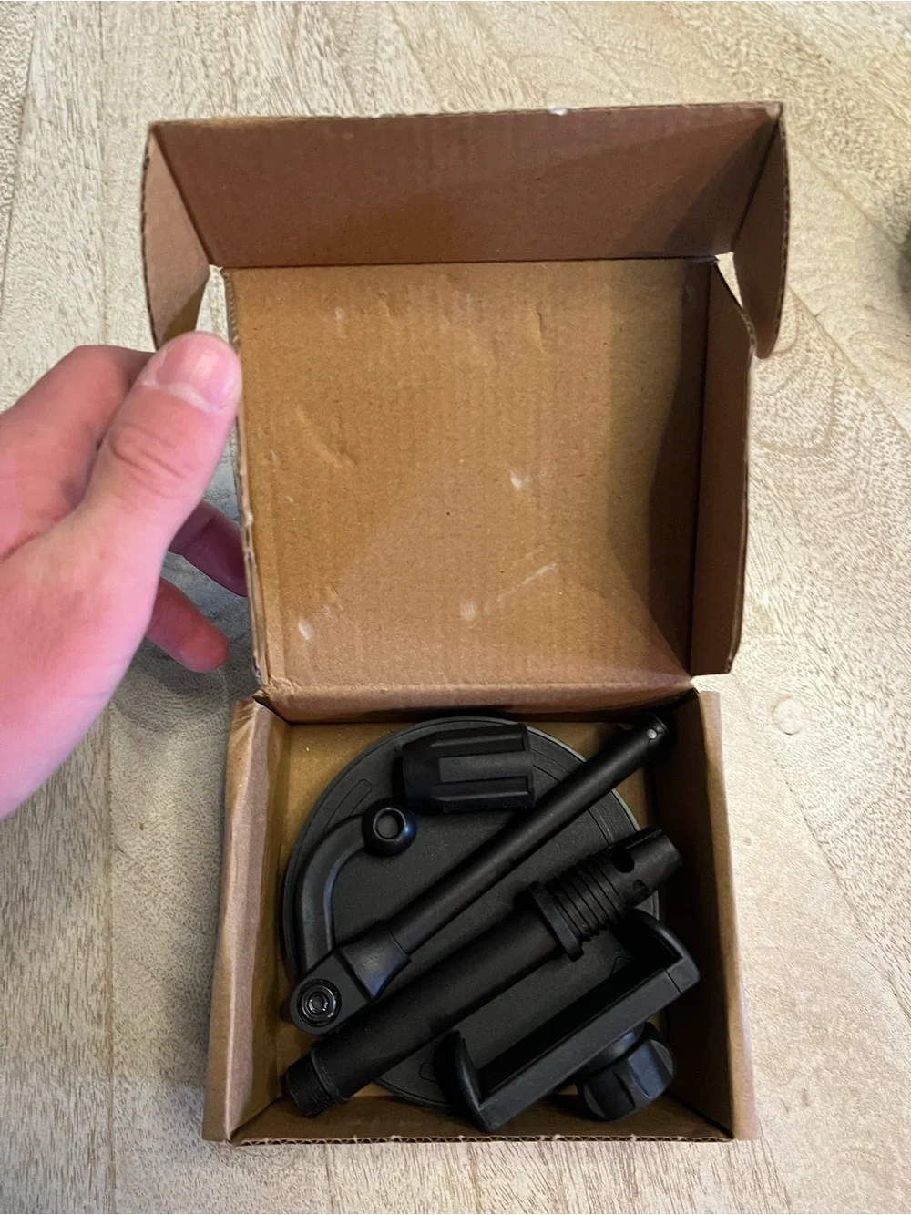 Adjustable Black Phone Holder for Desk stand